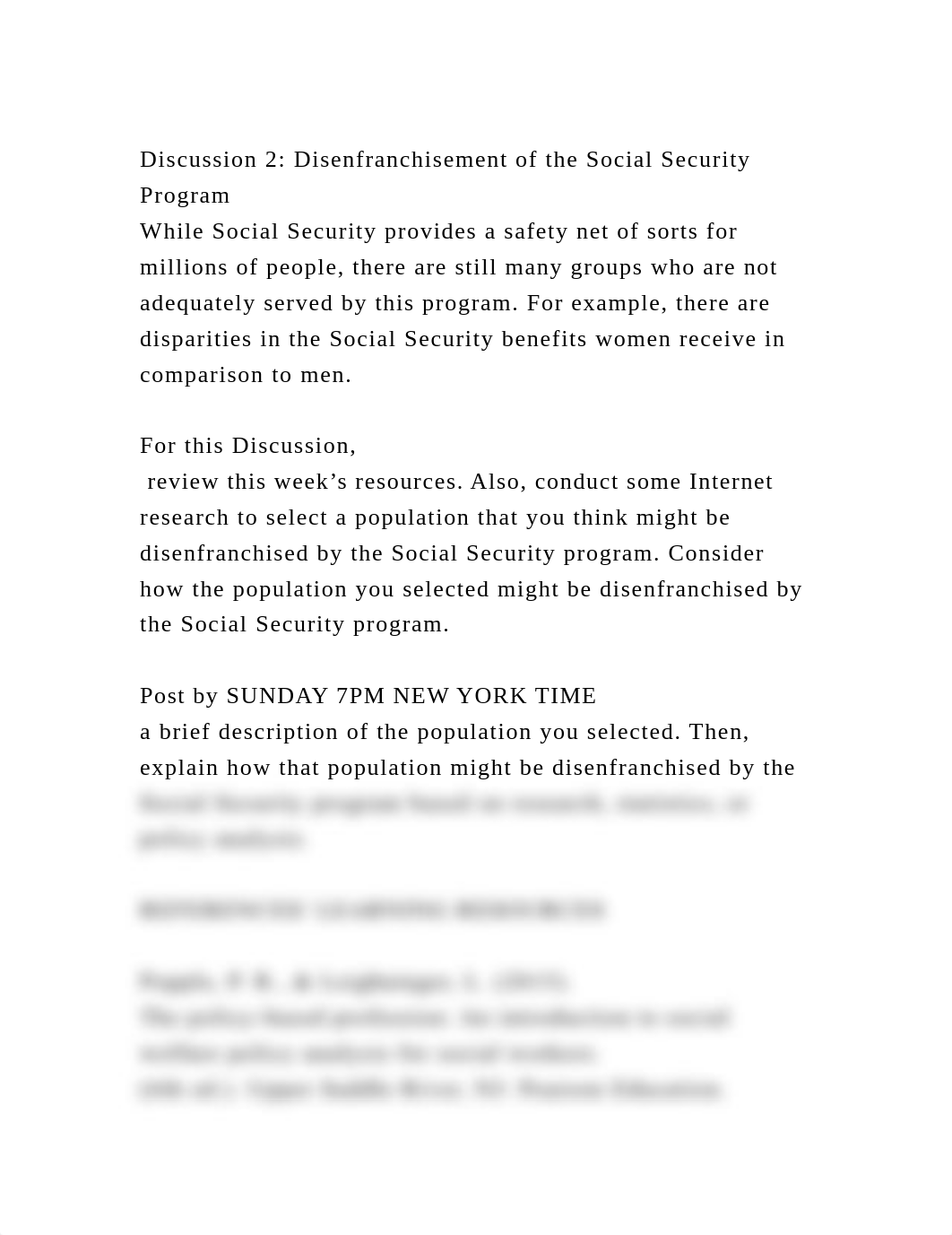 Discussion 2 Disenfranchisement of the Social Security ProgramWhi.docx_ds5u1rafc2w_page2