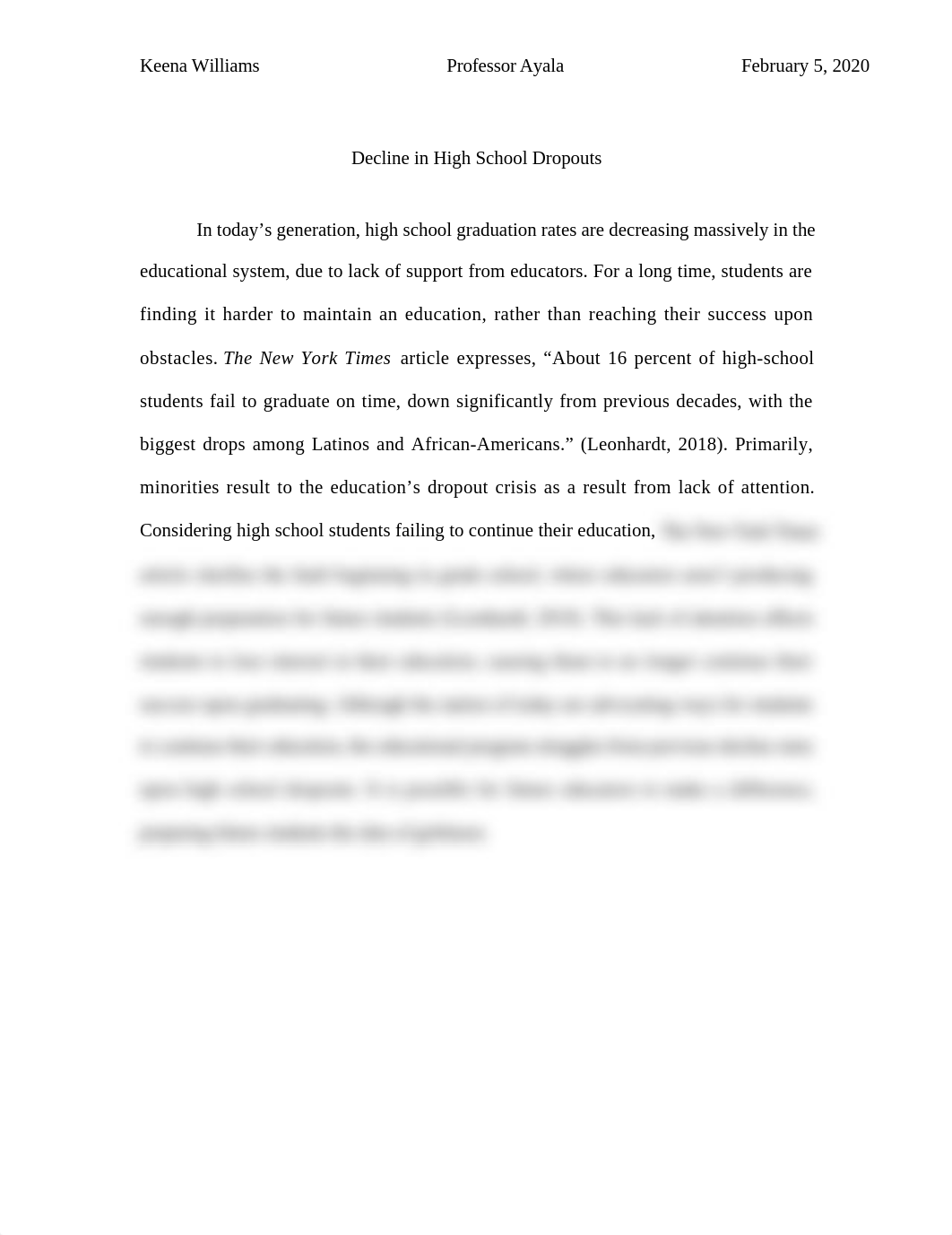 Writing Assignment #2 - Keena Williams.docx_ds6hlr7kc62_page1