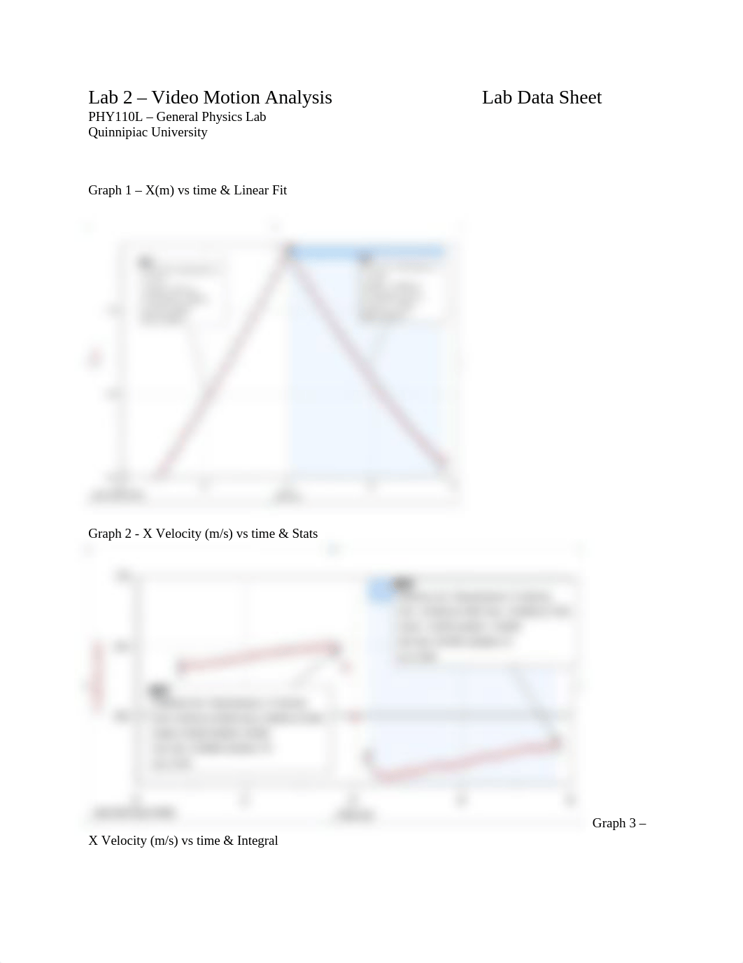 Phy110L - Lab 2 - Vernier Video Motion Analysis Lab Data Sheet.docx_ds6kugebo4x_page1