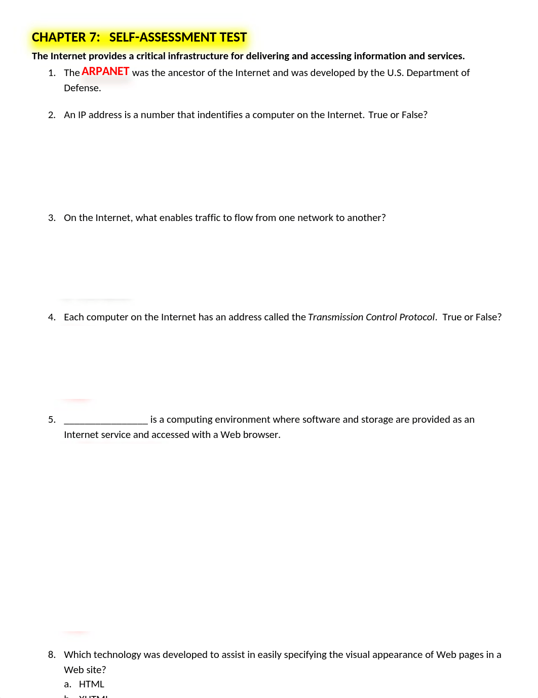 Chapter 7 thru 12 Self- Assessment Test_ds6li56q84p_page1