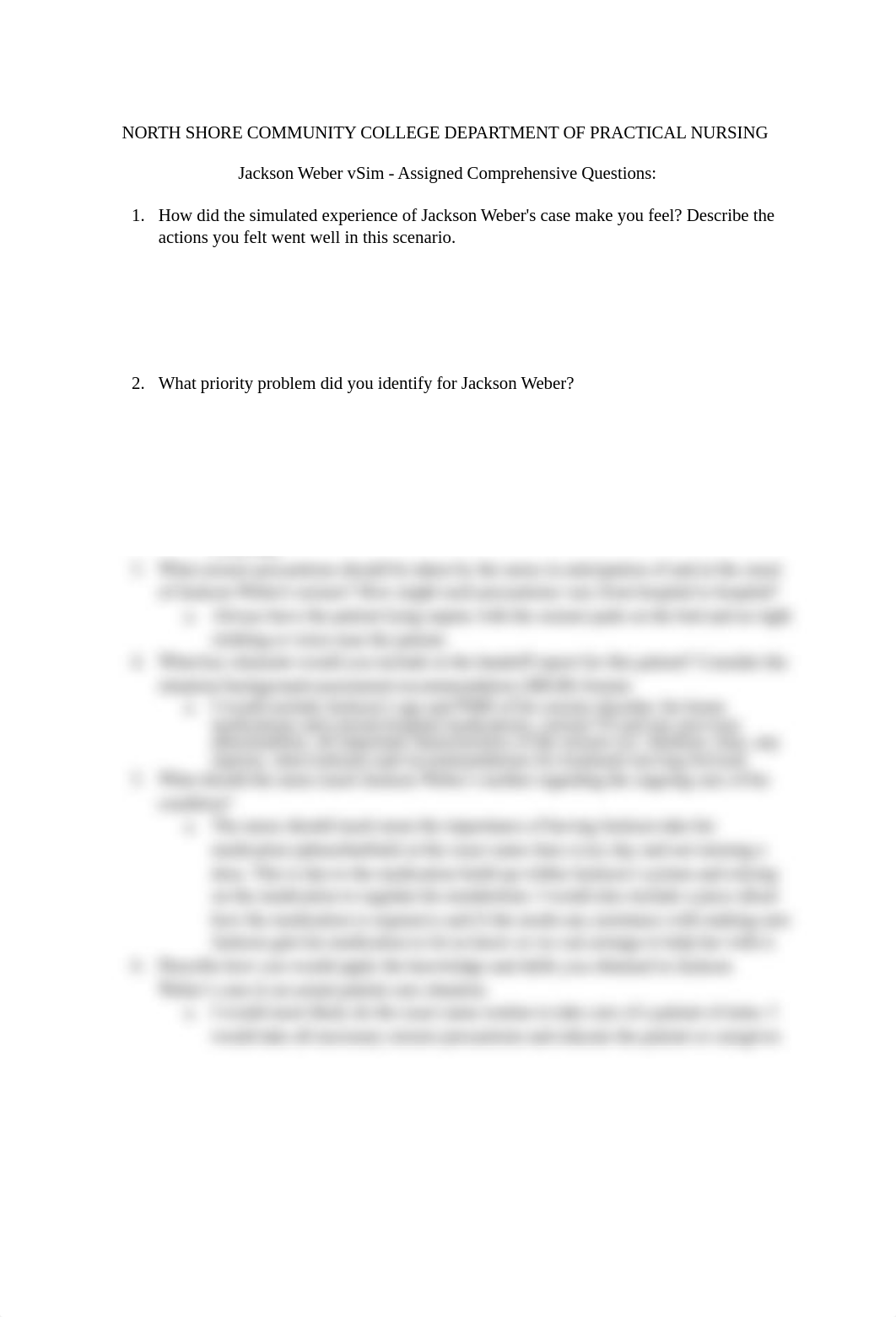 Jackson Weber vSim Comprehensive Questions.pdf_ds6v646skcz_page1