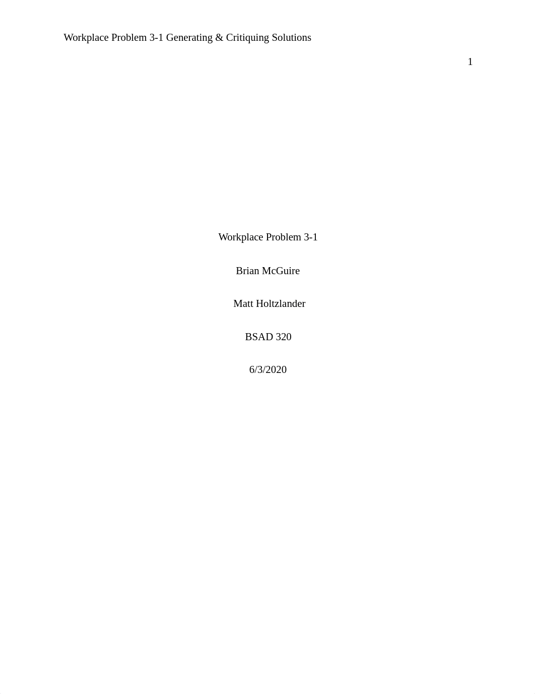 workplace problem3.1 generating and critiquing solutions.docx_ds71rp5htxh_page1