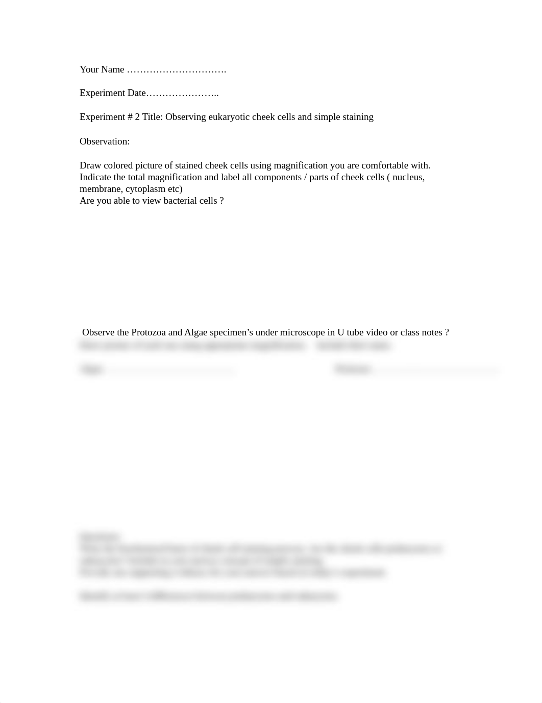 Lab Ex 2 Part A Cheek cells etc FALL 2020.doc_ds73oe5wlie_page1