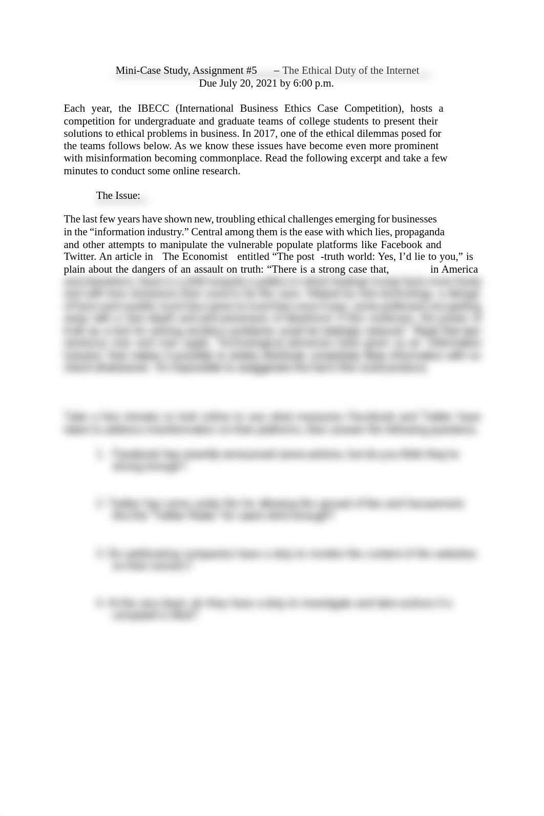 Mini Case Study #5 -  The Ethical Duty of the Internet.pdf_ds7hzvplu75_page1