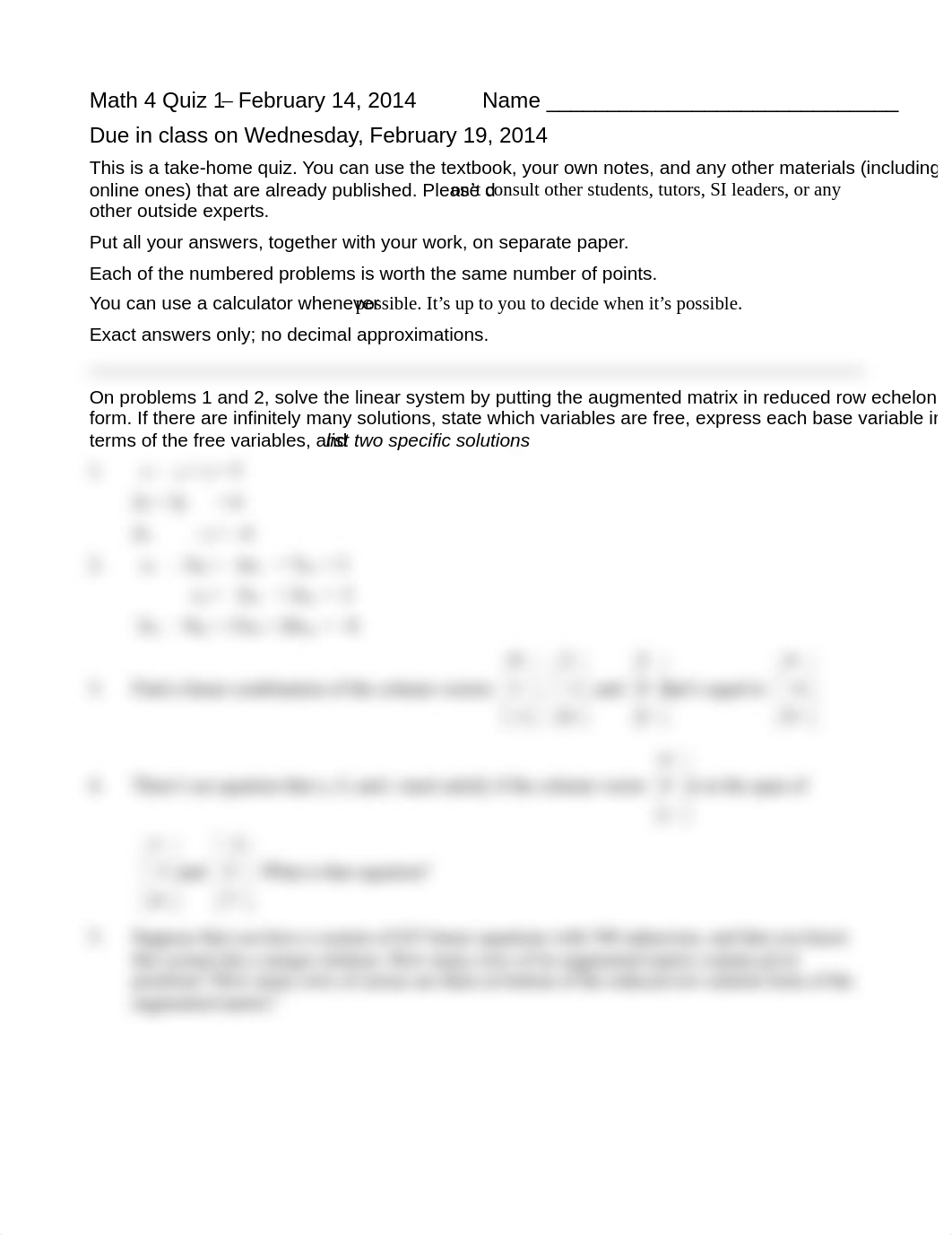 Math 4 Quiz 1 on Linear Algebra_ds7rvu9udg4_page1