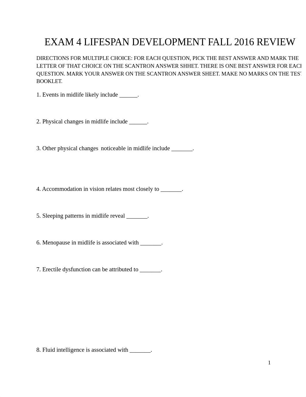 REVIEW EXAM 4 LIFESPAN DEVELOPMENT FALL 2016 REVIEW.doc_ds7sly89ag9_page1