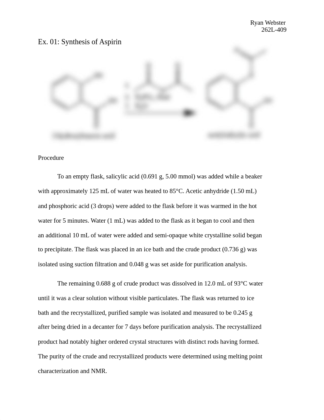 Ex.01.SynthesisOfAspirin.RyanWebster.pdf_ds7xhlaiwn6_page1