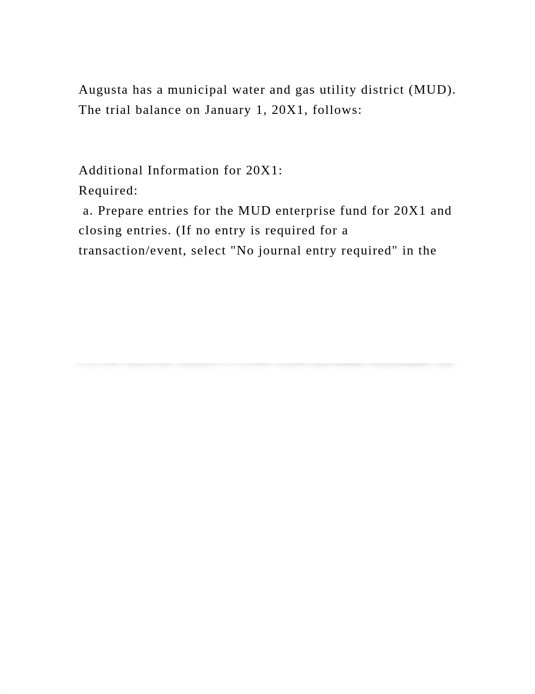 Augusta has a municipal water and gas utility district (MUD). The tr.docx_ds88xrm07pi_page2