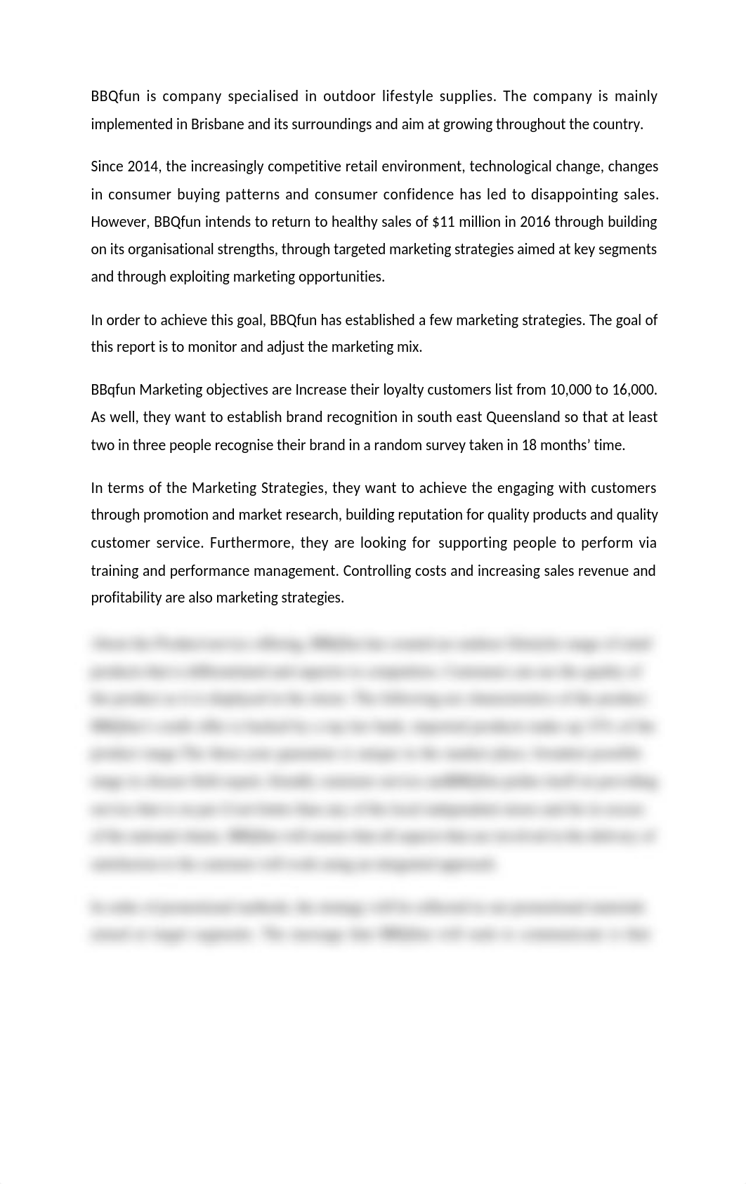 monitor and adjust  the marketing mix BSBMKG502 task 2_ds8eho0gqox_page2