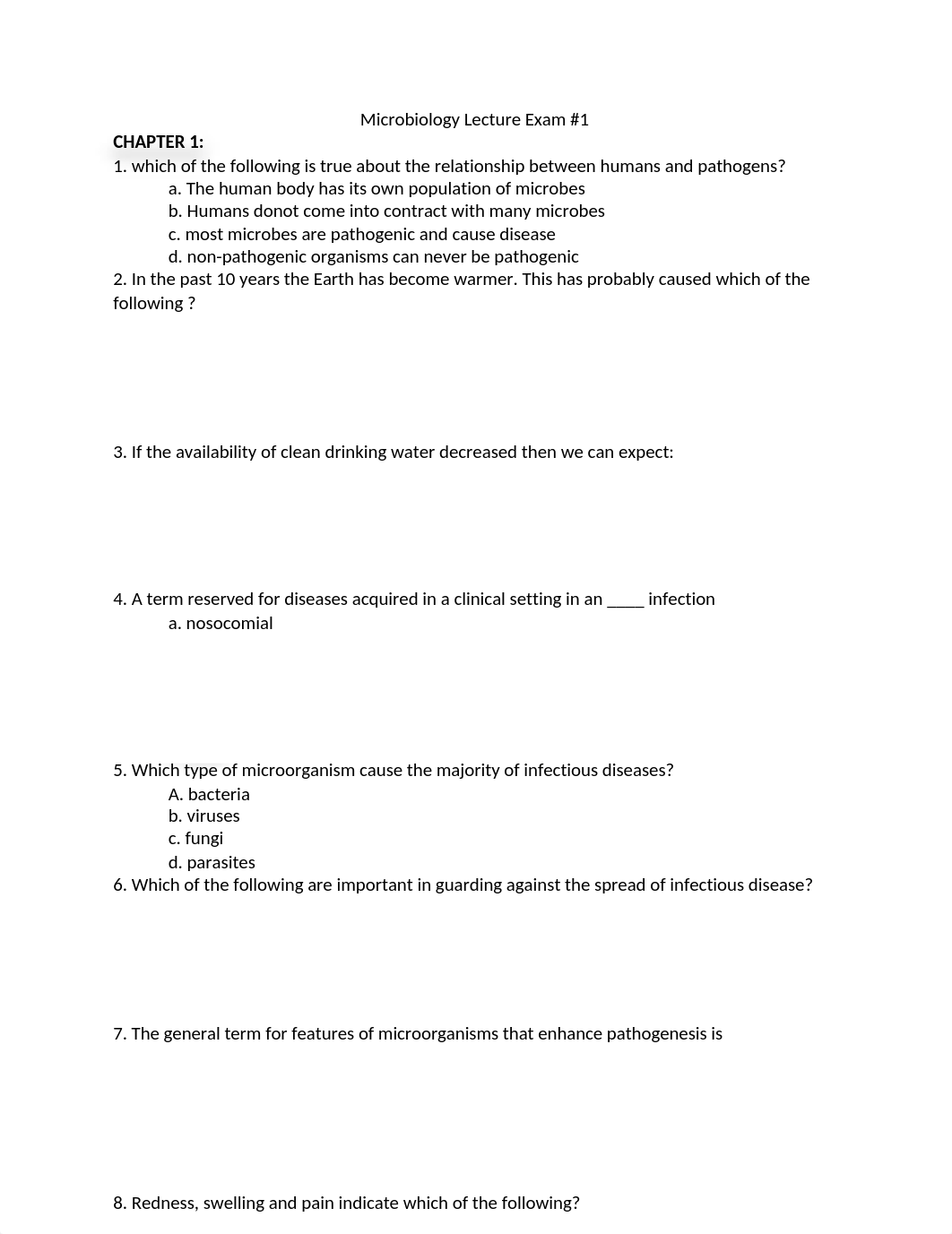 Microbiology Lecture Exam #1.docx_ds8fo1j0x4o_page1