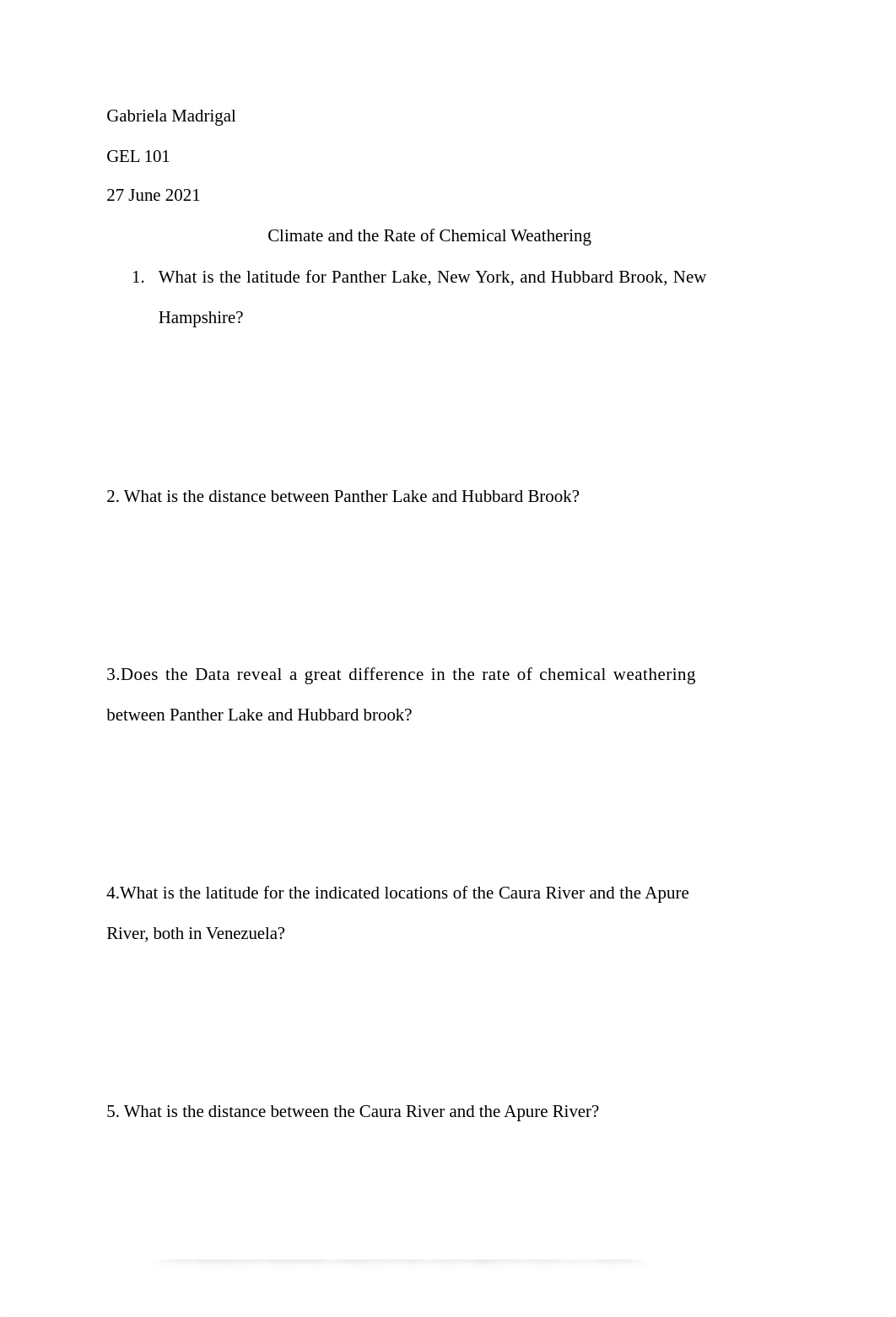 Climate and the Rate of Chemical Weathering .docx_ds8lhgijh33_page1