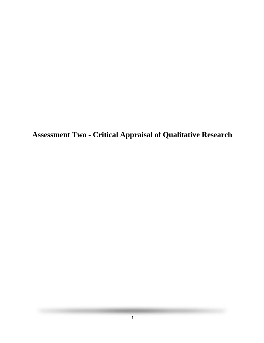 Critical Appraisal of Qualitative Research.docx_ds8syylk8va_page1