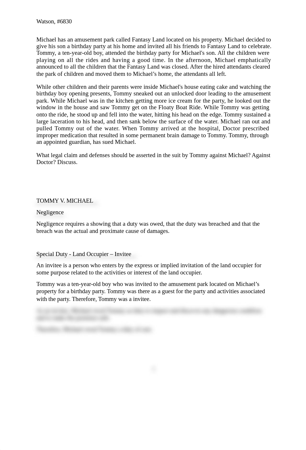 Torts 612, Mid-Term, Watson, #6830.docx_ds8te8ru37v_page1