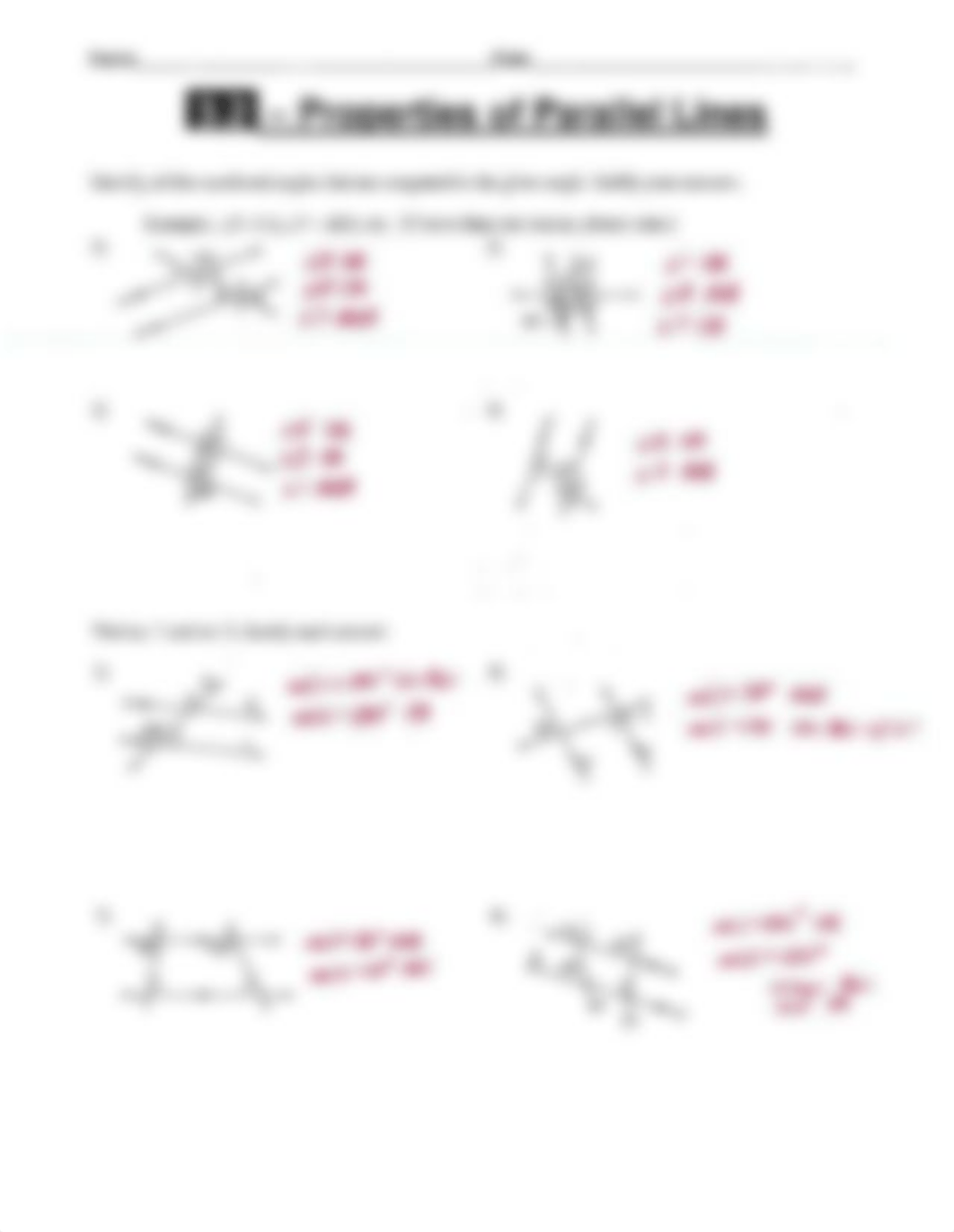 WS - 3.2 - Properties of Parallel Lines - ANSWERS.pdf_ds8wbjgj4at_page1