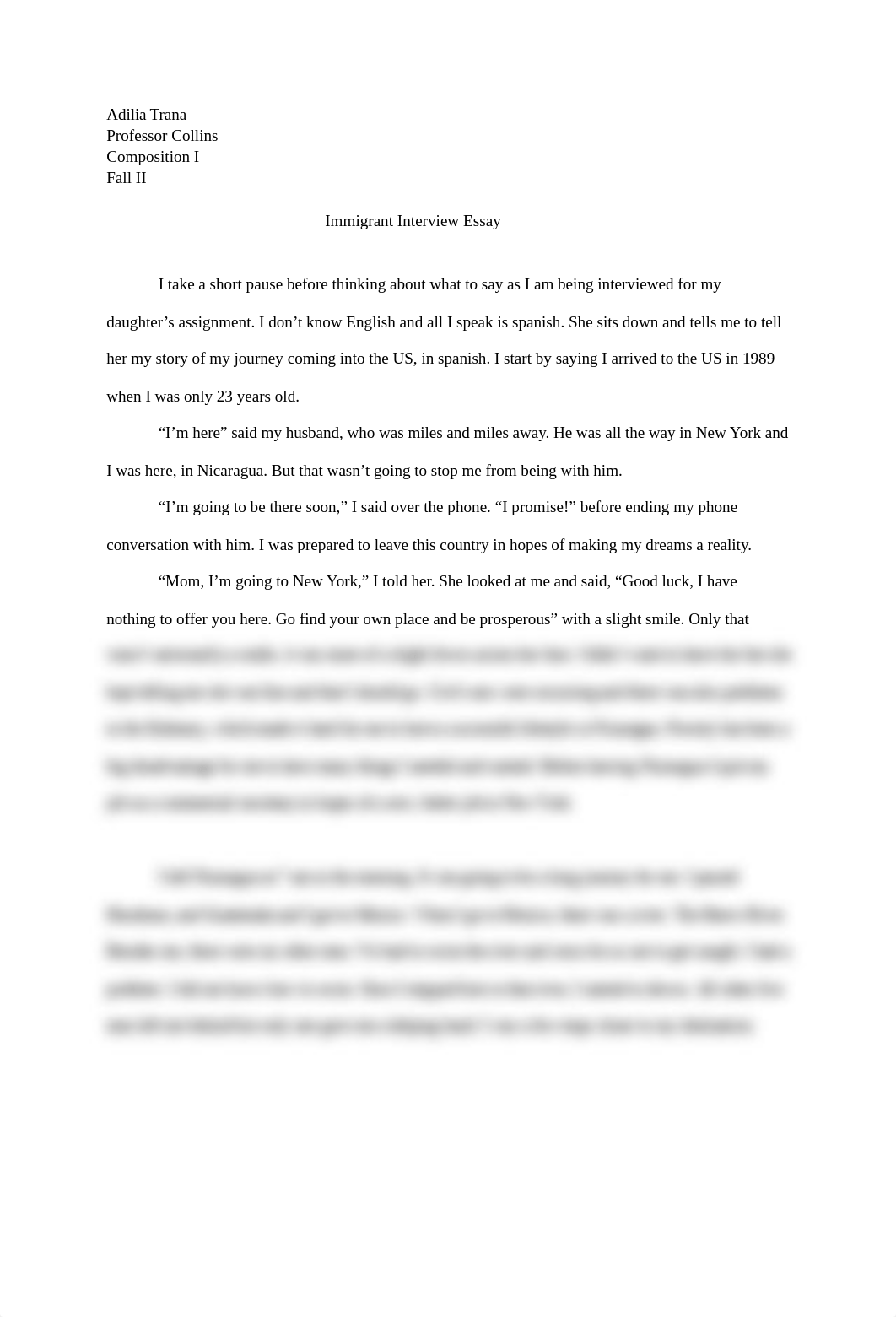 Immigrant Interview Essay .docx_ds8wumndl9g_page1