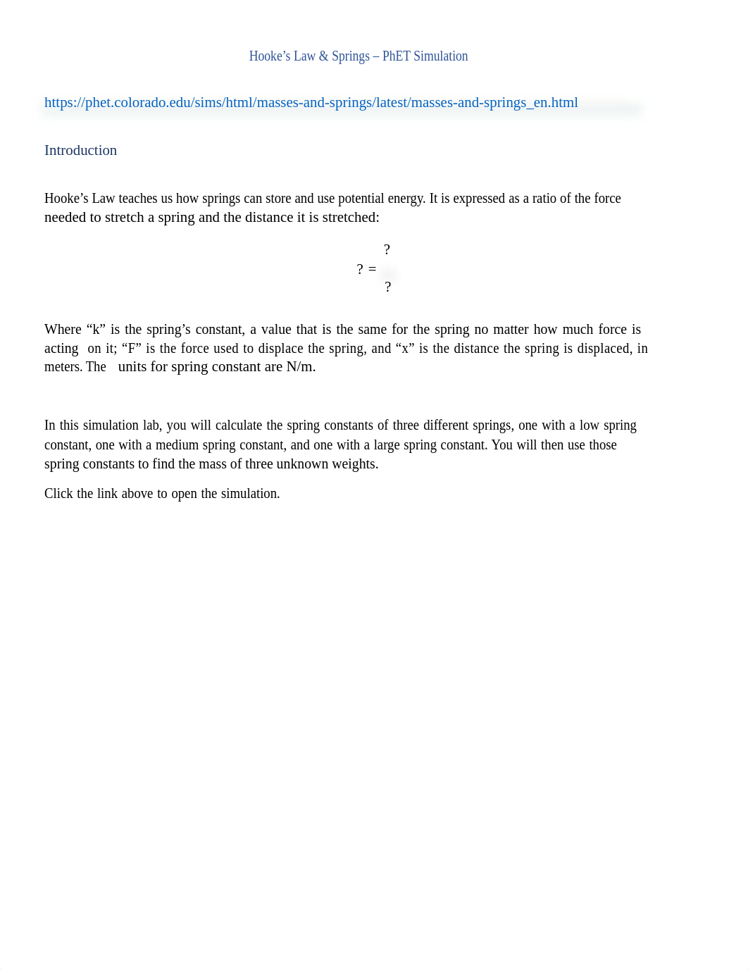 Week 7- Lab 6 Hooke's Law _springs PHET-3.doc_ds93g61ye5w_page1