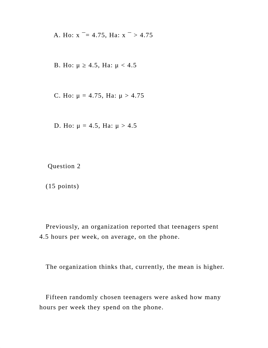 Question 1 (15 points)      Previously, an organization r.docx_ds987xjb3cb_page3