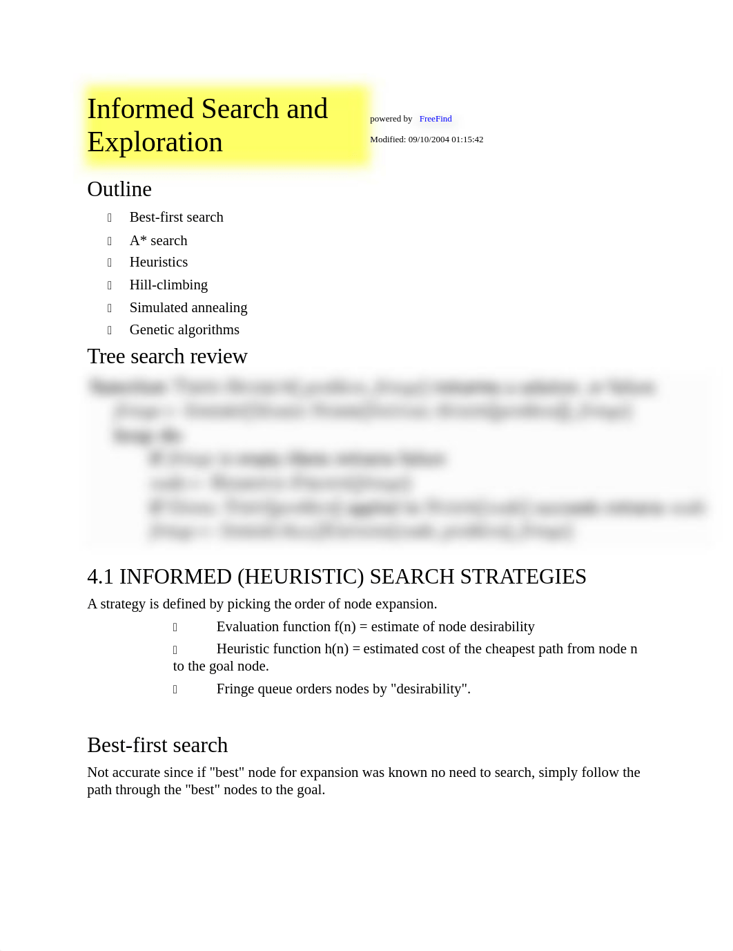 Homework on Informed Search and_ds998g48jih_page1