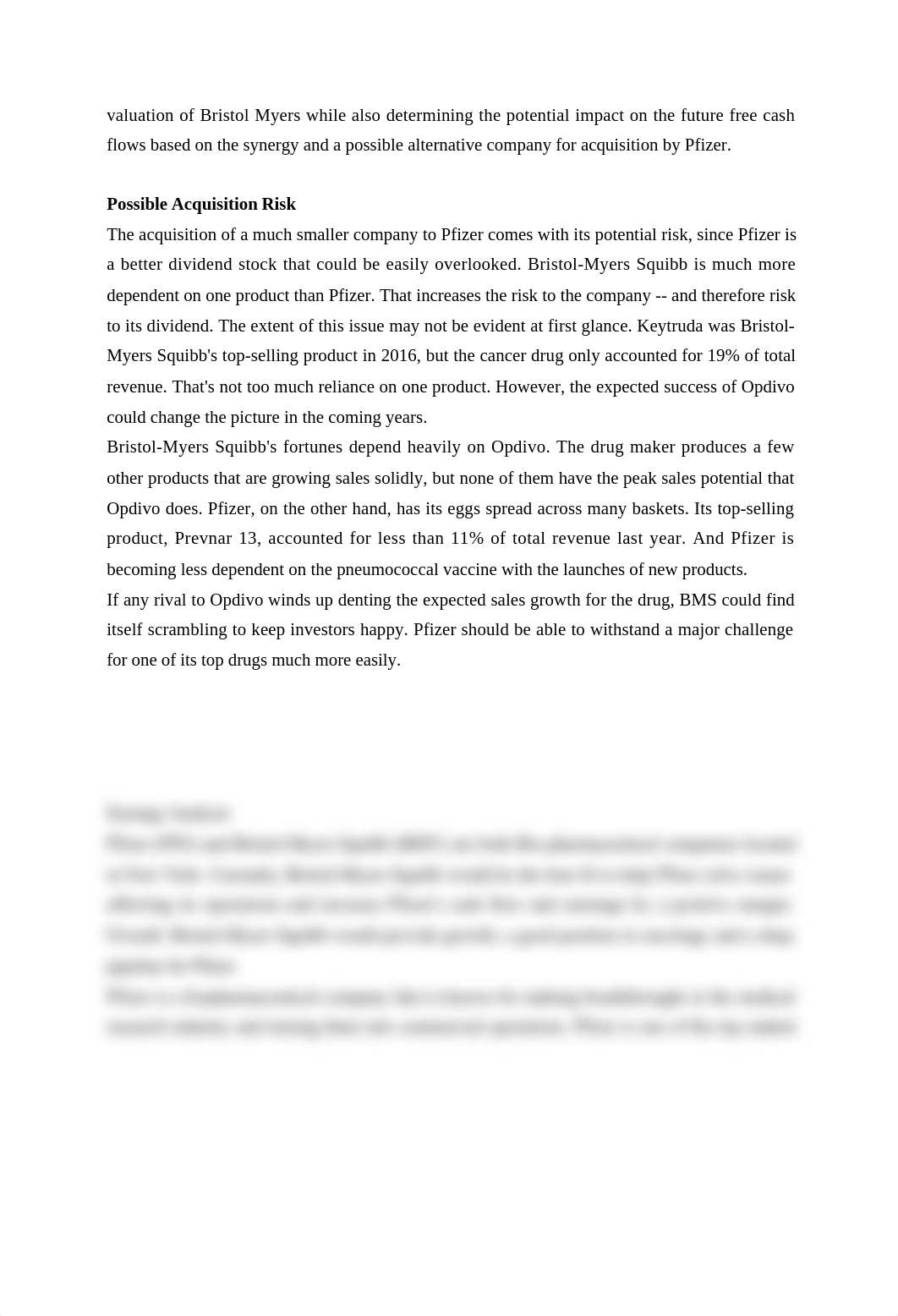 finc 610 pfizer acquiring bristol myers - Copy.docx_ds9aqblz8ar_page2