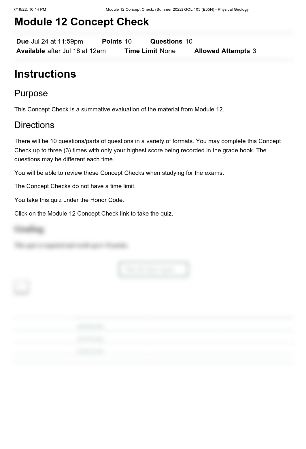 22222Module 12 Concept Check_ (Summer 2022) GOL 105 (E55N) - Physical Geology.pdf_ds9sjyvp03k_page1