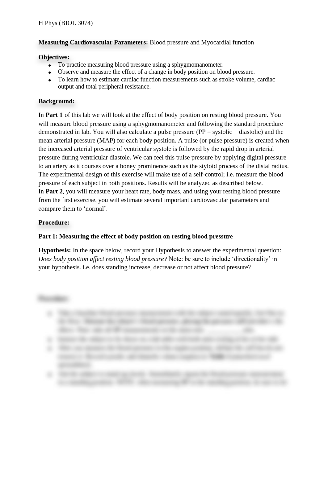 BP and body position, measuring CV parameters BIOL 3074_dsa5roc9hbj_page1