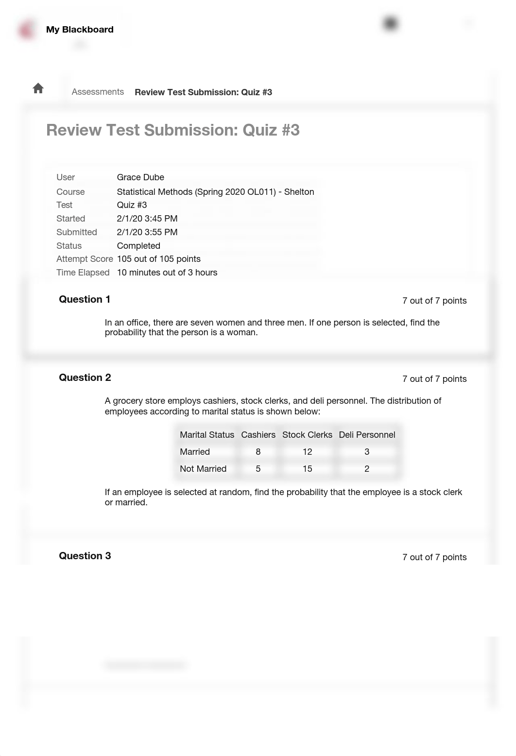 Quiz #3 - Statistical Methods (....pdf_dsainn46bmx_page1