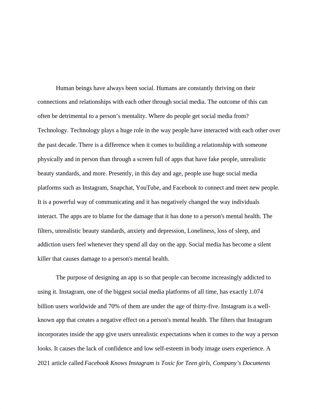 Argumentative Essay- Social media and Mental Health.docx_dsal6amugt1_page2