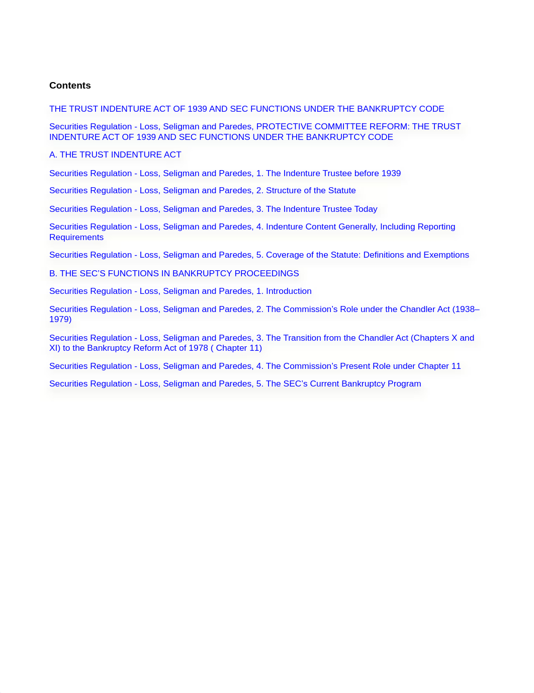 CHAPTER 4 PROTECTIVE COMMITTEE REFORM THE TRUST INDENTURE ACT OF 1939 AND SEC FUNCTIONS UNDER THE BA_dsardw8ye7b_page1