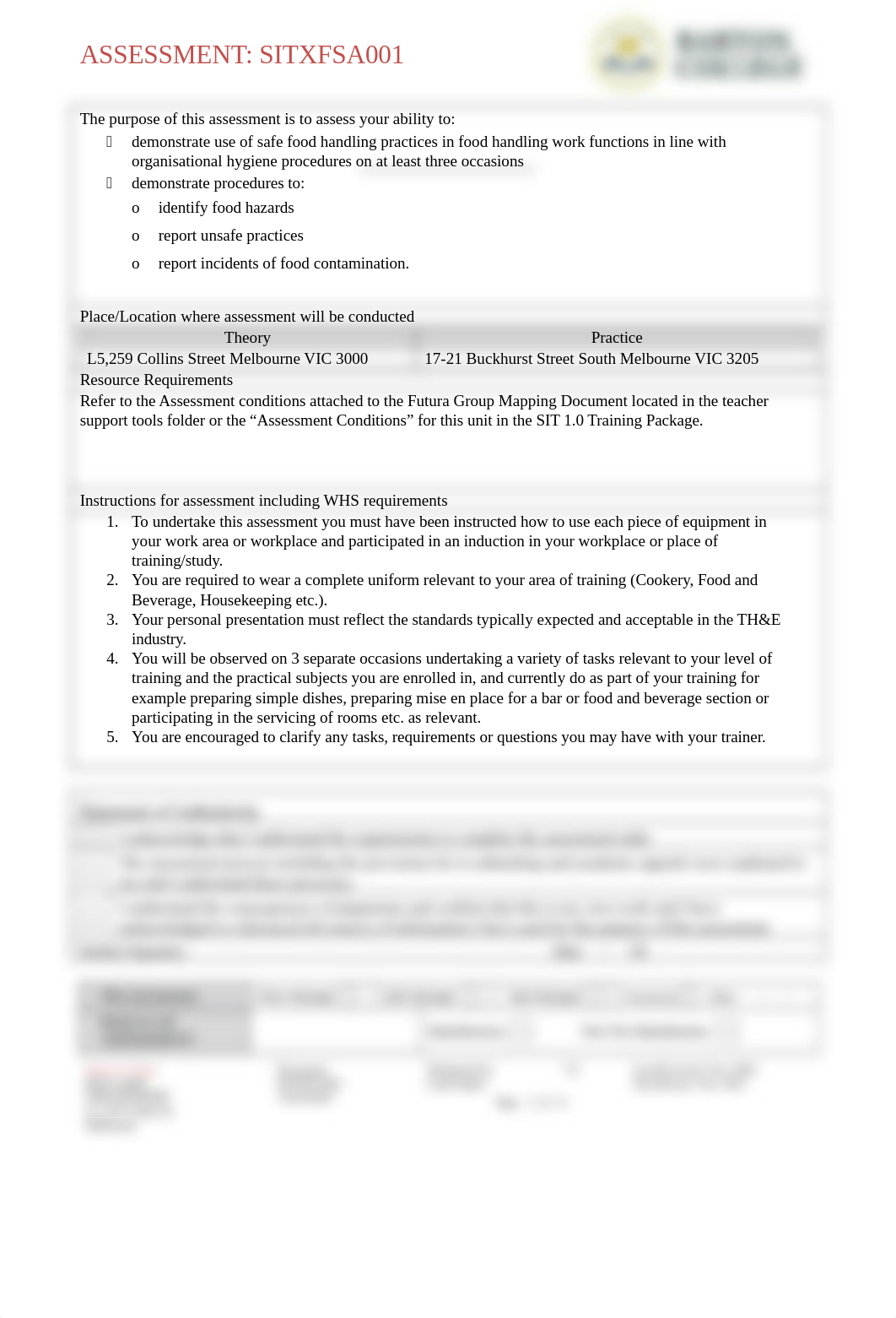 SITXFSA001_Assessment 2 - Practical Observations_v2.docx_dsarok0ujke_page2