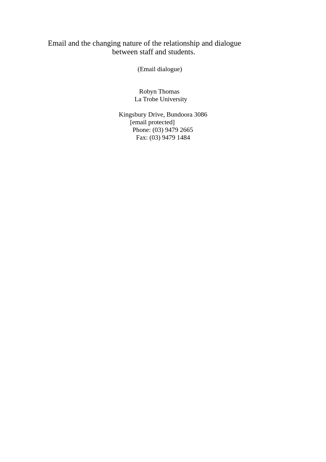 Email and the changing nature of the relationship and dialogue between staff and student3.doc_dsaxi34cd2q_page1