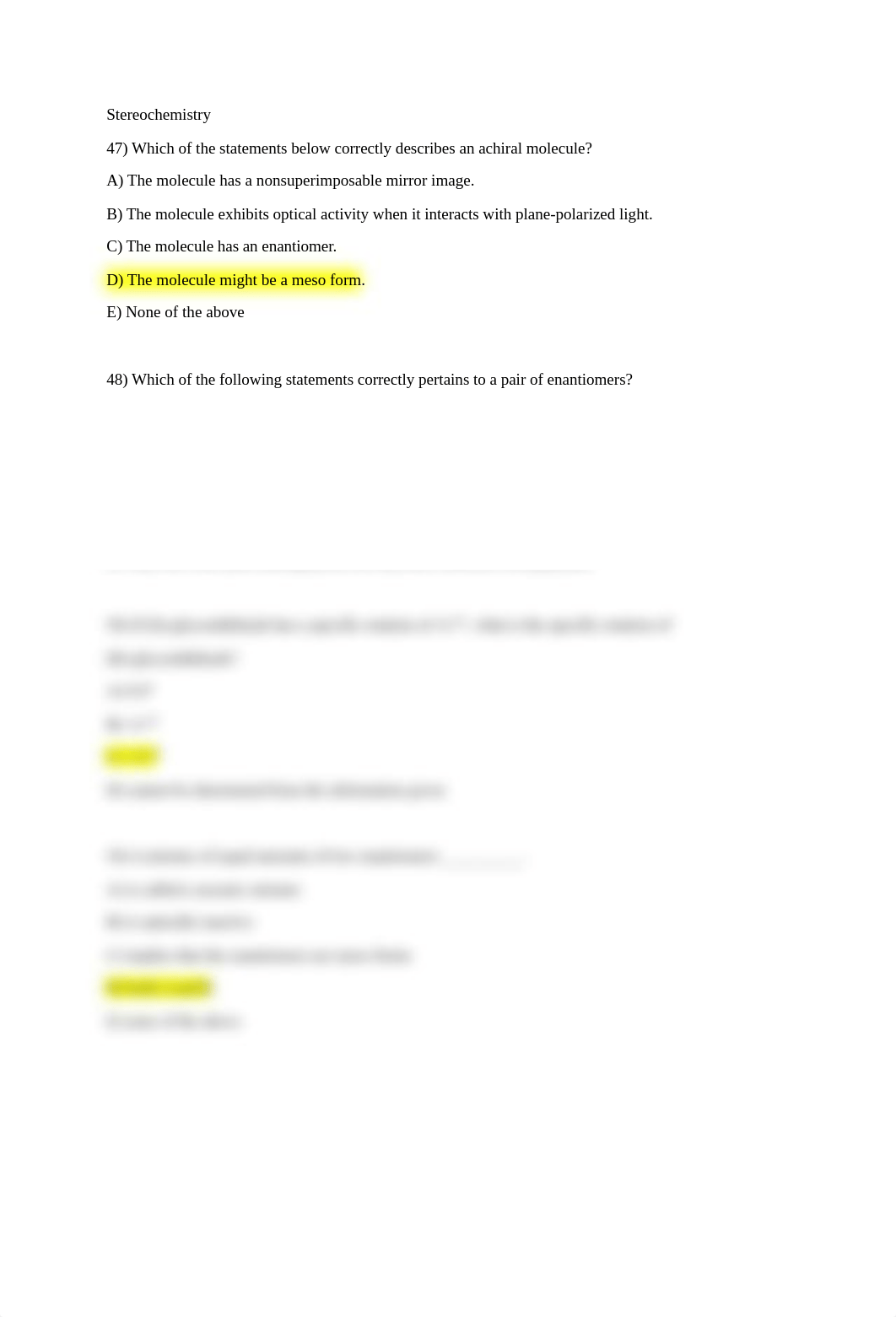 Stereochemistry Chapter 5.docx_dsays7n2lfy_page1