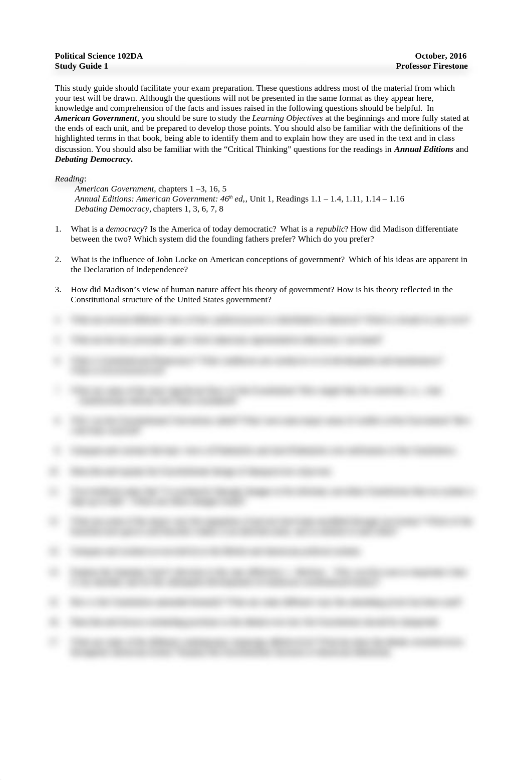 PS102- Study Guide 1 -Wilson, Annual Editions, Debating Democracy -Spring 2015- Final Draft,Civil Li_dsazvtxxd7u_page1