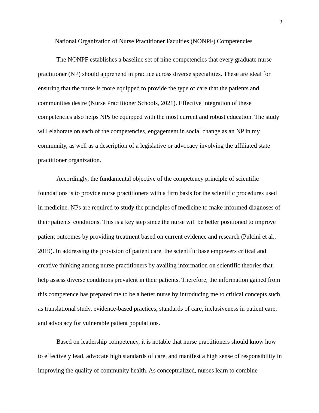 Assignment 2 - National Organization of Nurse Practitioner Faculties (NONPF) Competencies.docx_dsb2swbu23x_page2