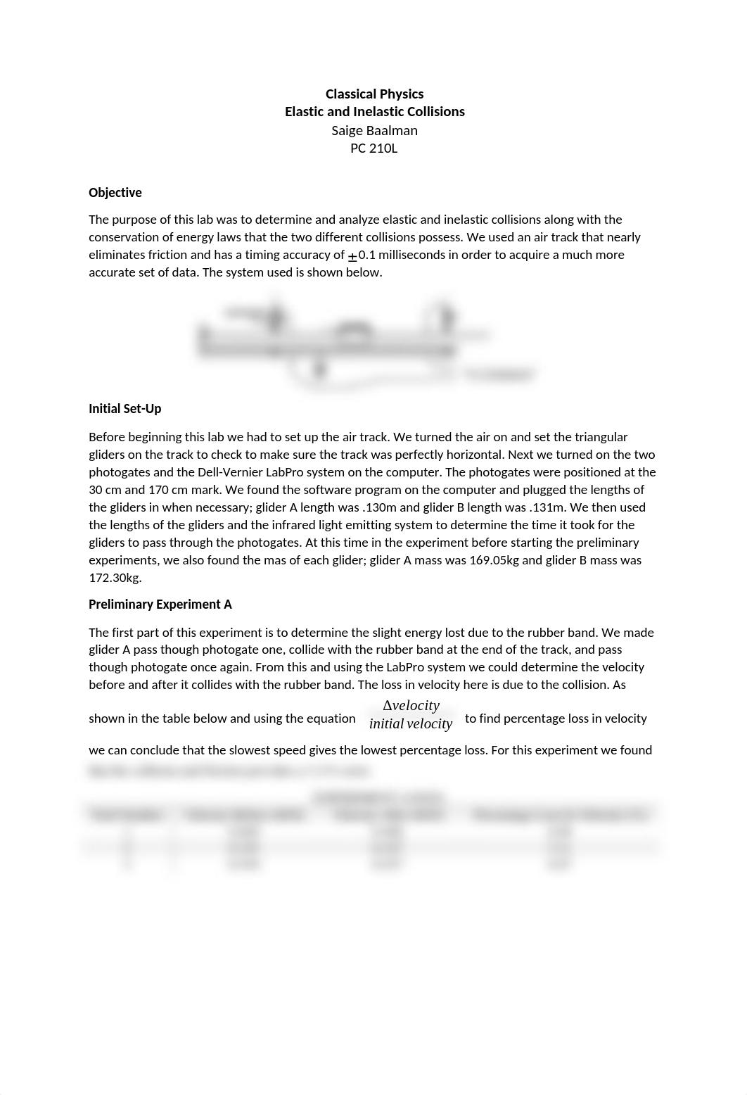 Elastic and Inelastic Collisions Lab Report.docx_dsbb3cwcz44_page1