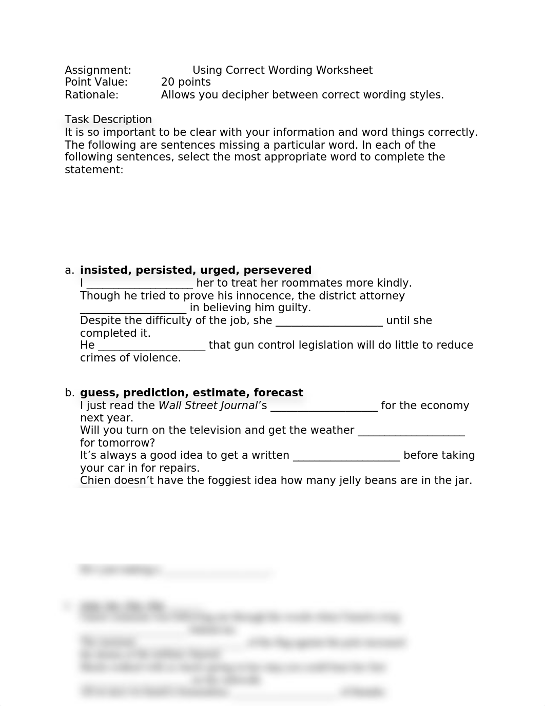 Using Correct Wording Worksheet.docx_dsbmcop7r9m_page1