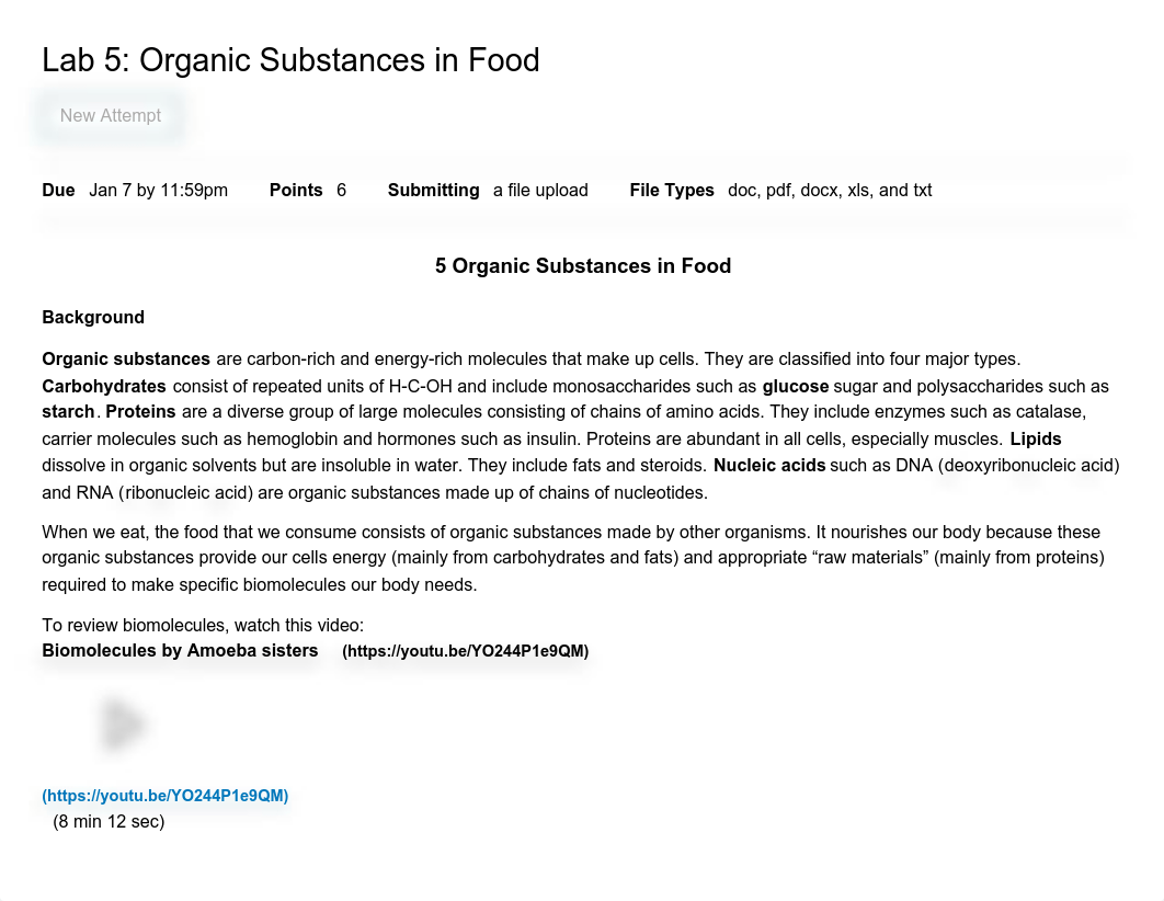 Lab 5_ Organic Substances in Food.pdf_dsbszrzltfn_page1