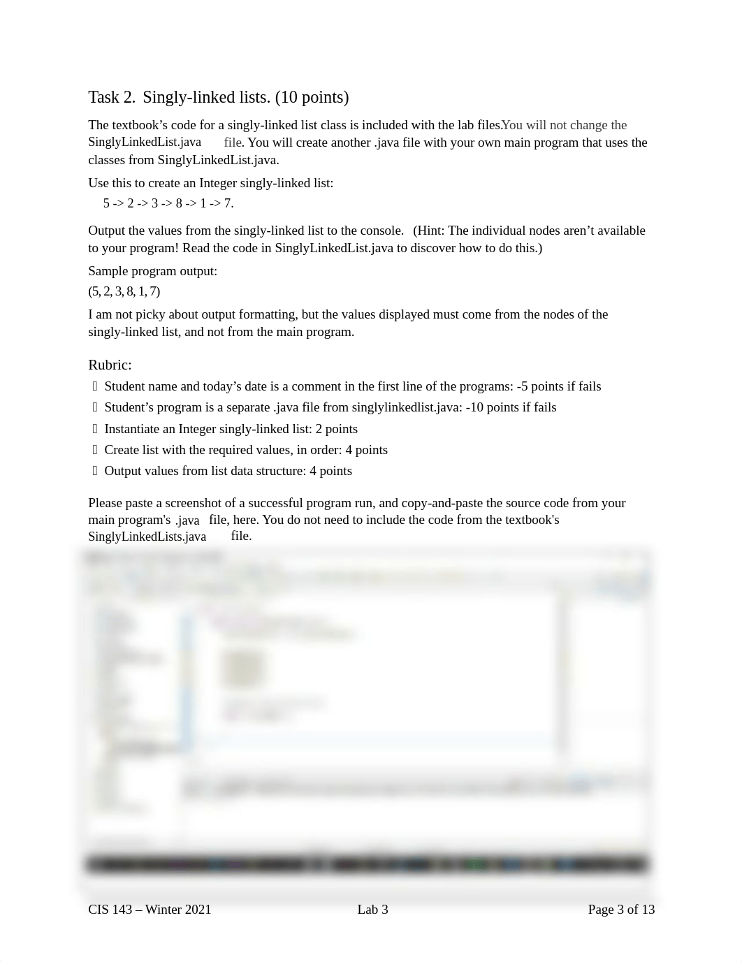 W03 Lab Linked lists, Big O Notation.docx_dsby4lfwll6_page3