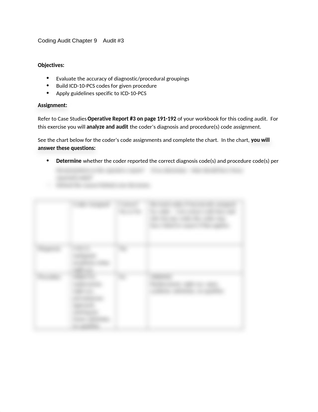 Coding Audit Chapter 9    Audit #3.docx_dsby550hf6f_page1