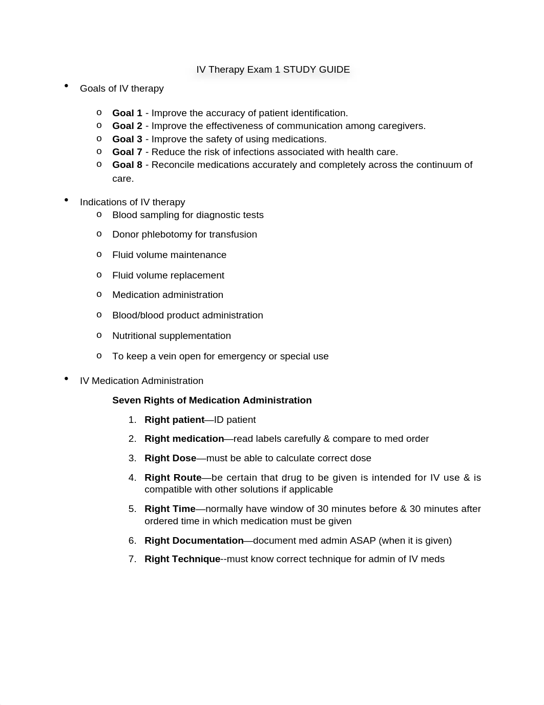 Study Guide for IV Therapy Exam 1.docx_dsc4zxowo3b_page1