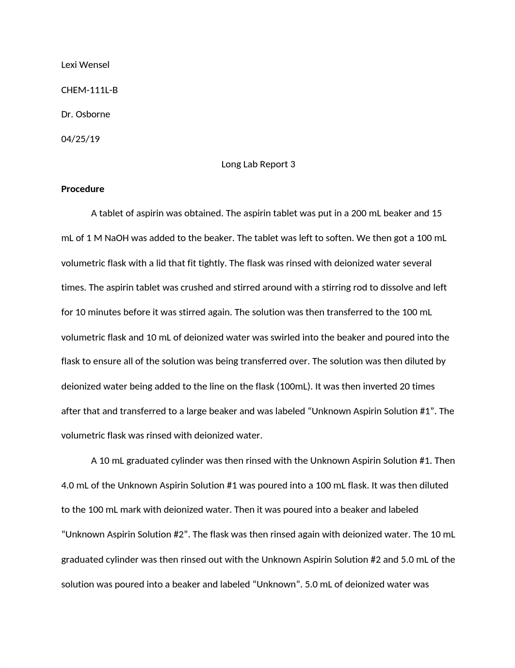 Aspirin Long Lab Report .docx_dscqqjbwljx_page1