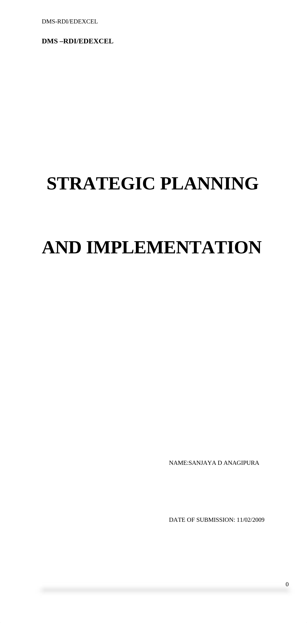 AN assignment of Strategic planning and implementation.doc_dscrtdbqovg_page1