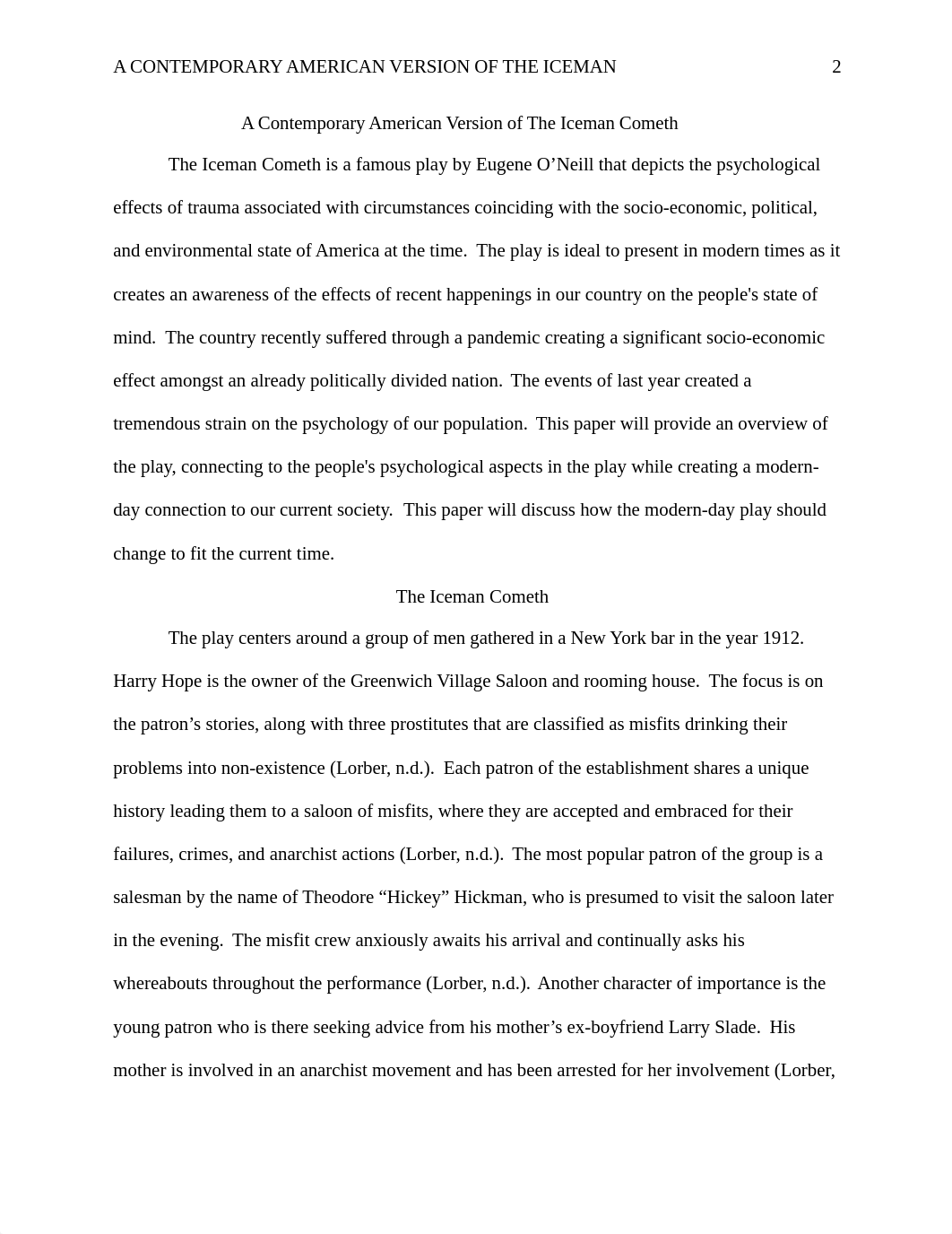 20th Century American Drama_HUM1020_2007A_Unit # 1.docx_dscwousu5dm_page2