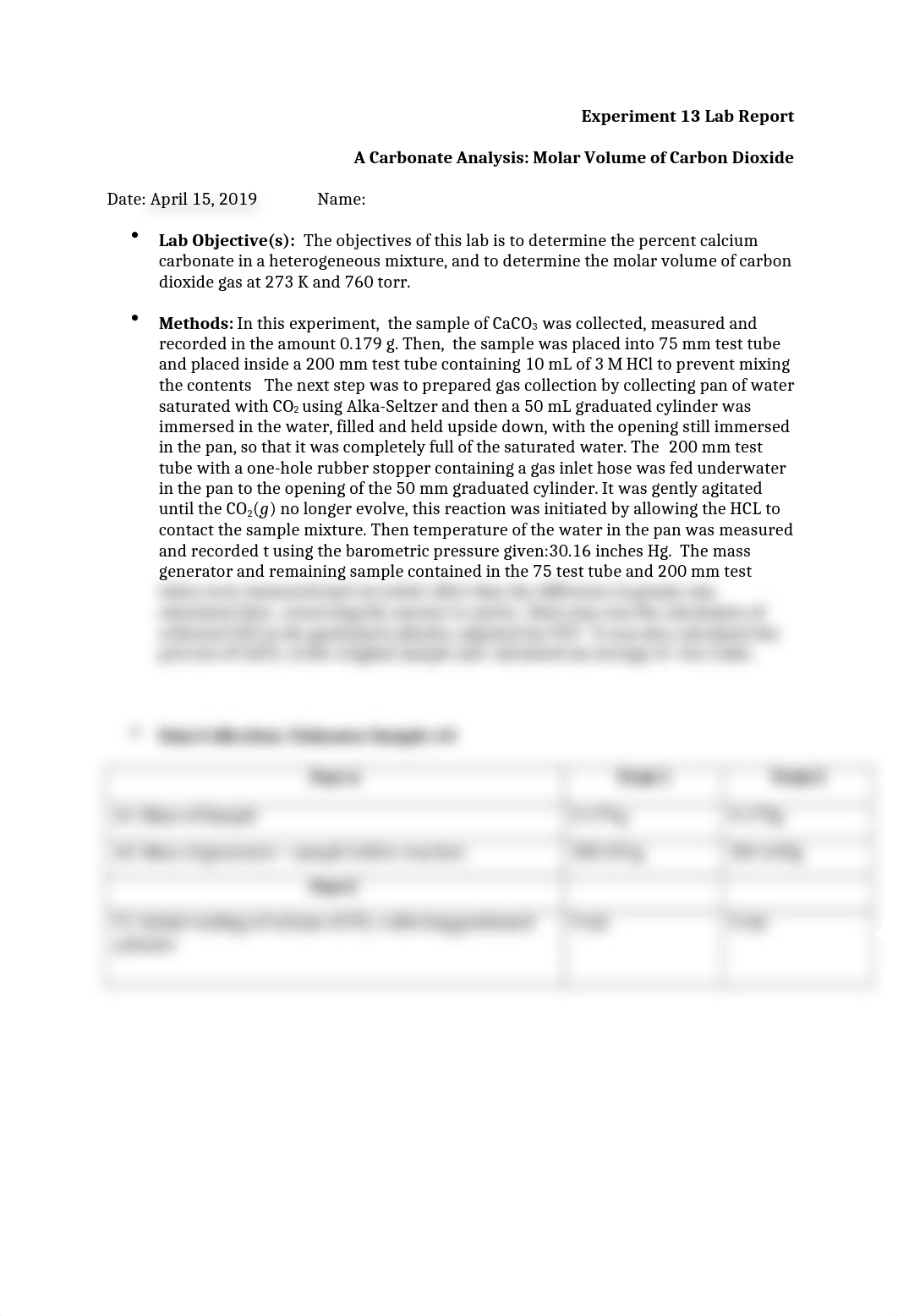 Chem 111 Experiment #13 - Carbonate Analysis.docx_dsdazcwqgwn_page1