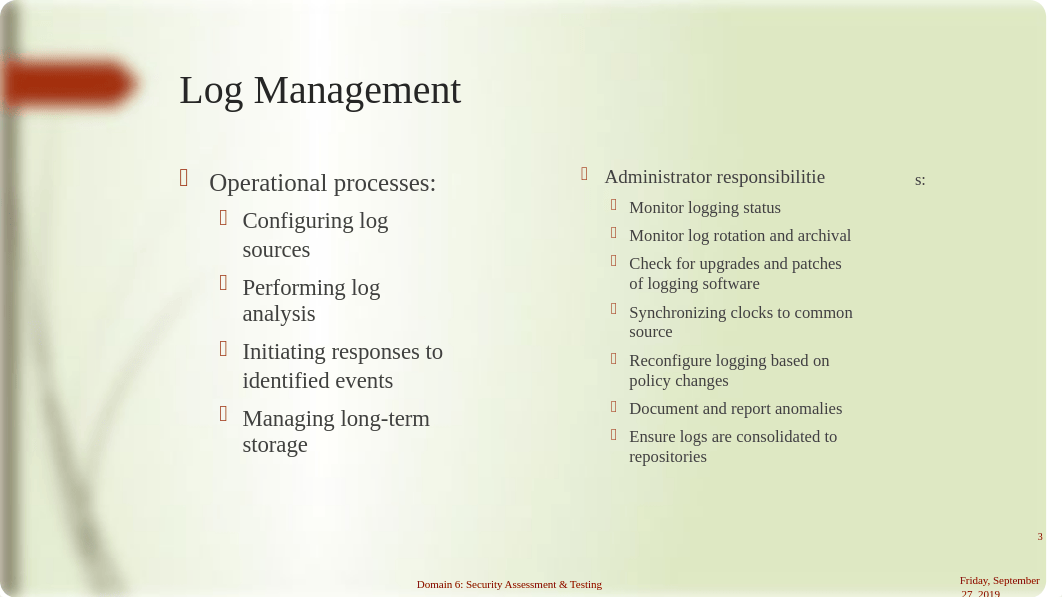 CISSP v5_0_2 Domain 6 Security Assessment Testing 17July15.pptx_dsde6pqb9ax_page3