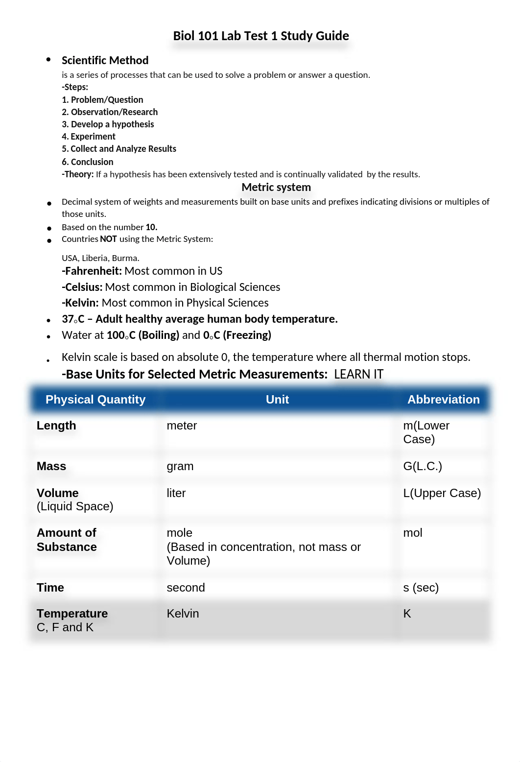 Biol 101 Lab Test 1 Study Guide.docx_dsdgpy76nwl_page1