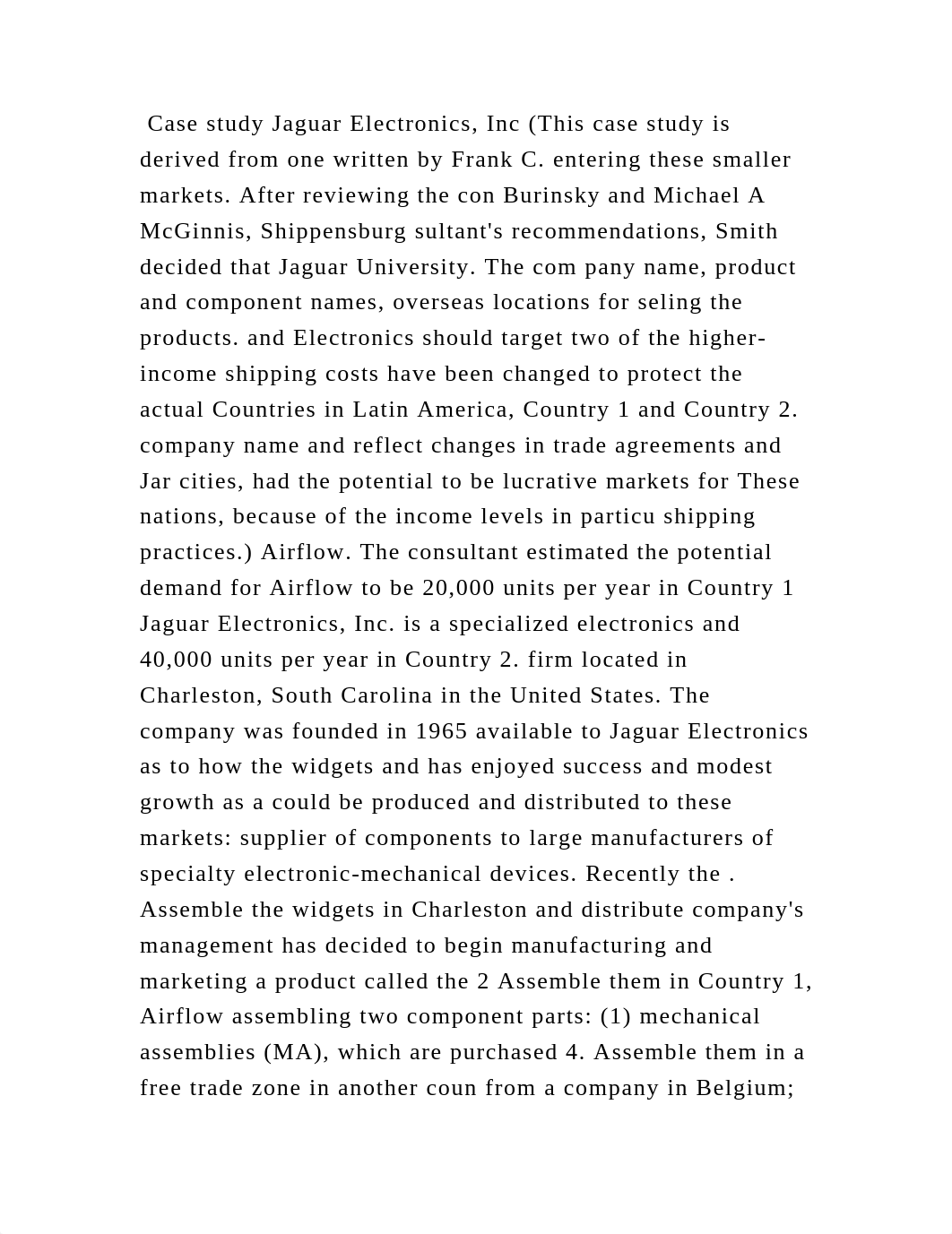 Case study Jaguar Electronics, Inc (This case study is derived from o.docx_dsdm4qh3epo_page2