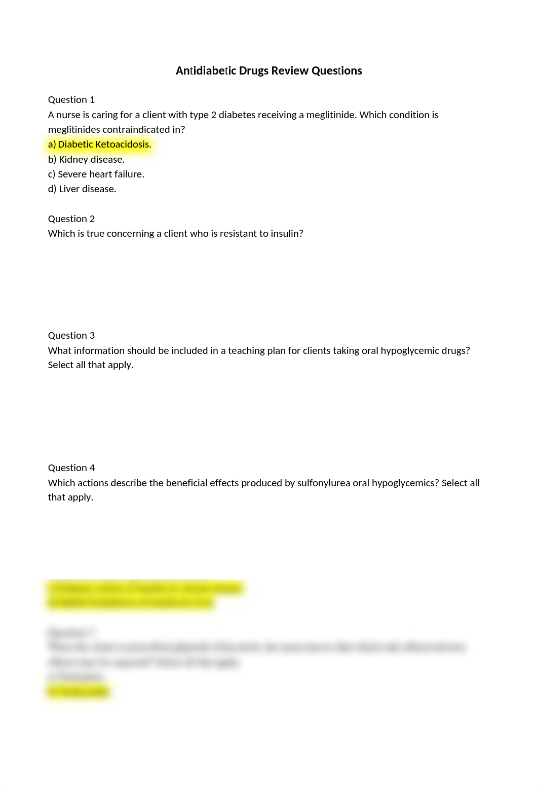 Antidiabetic Drugs Review Questions.docx_dsdwx98l1qy_page1