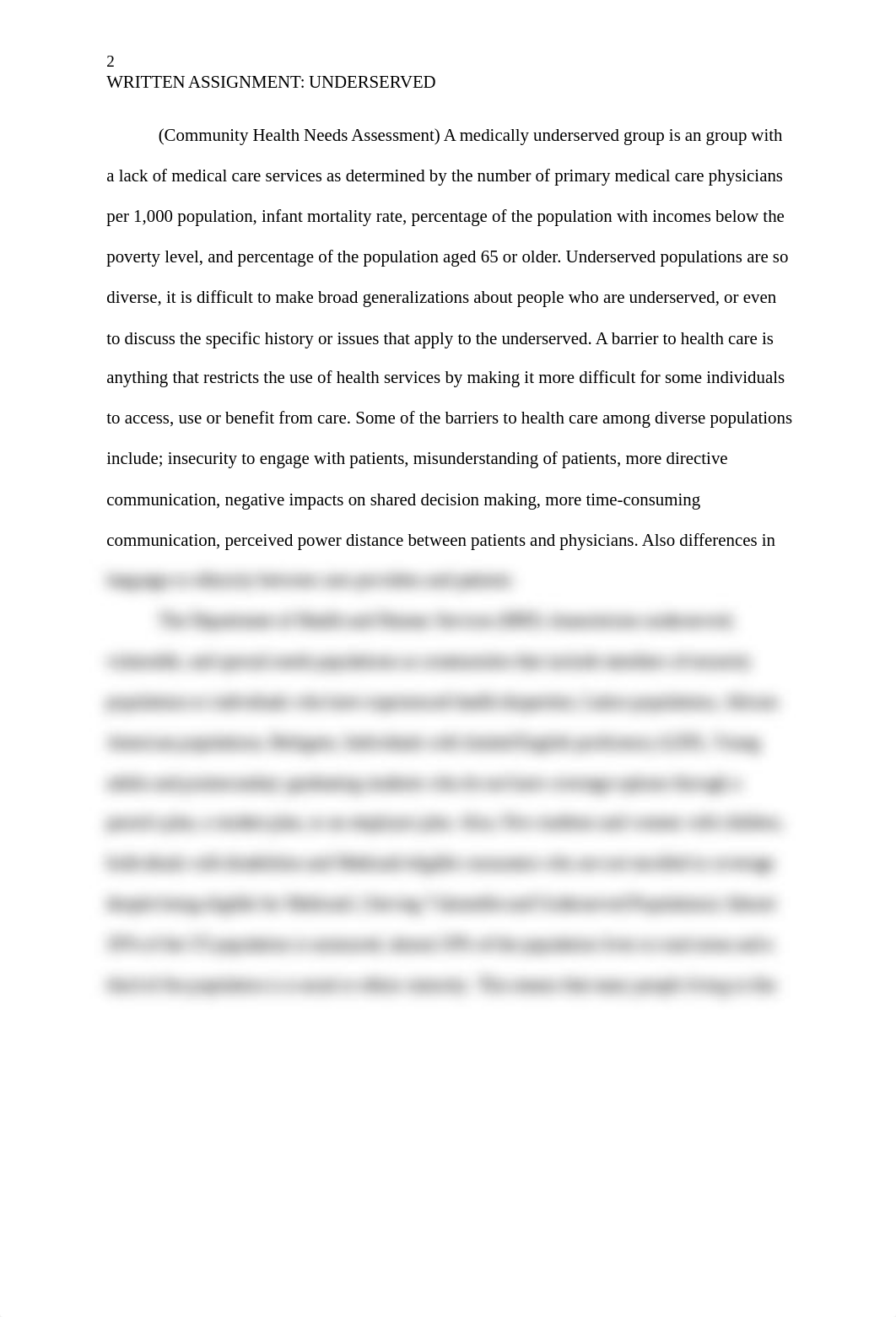 HCA 3200 WRITTEN ASSIGNMENT UNDERSERVED.docx_dsdwzl8shrw_page2