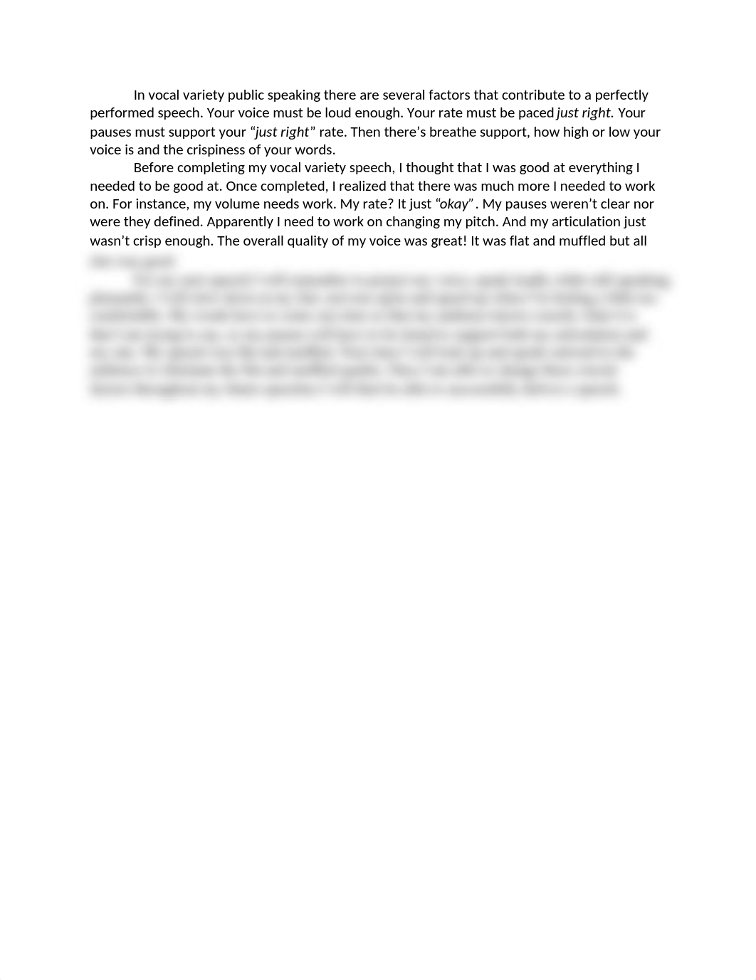 In vocal variety public speaking there are several factors that contribute to a perfectly performed_dse10160nfs_page1