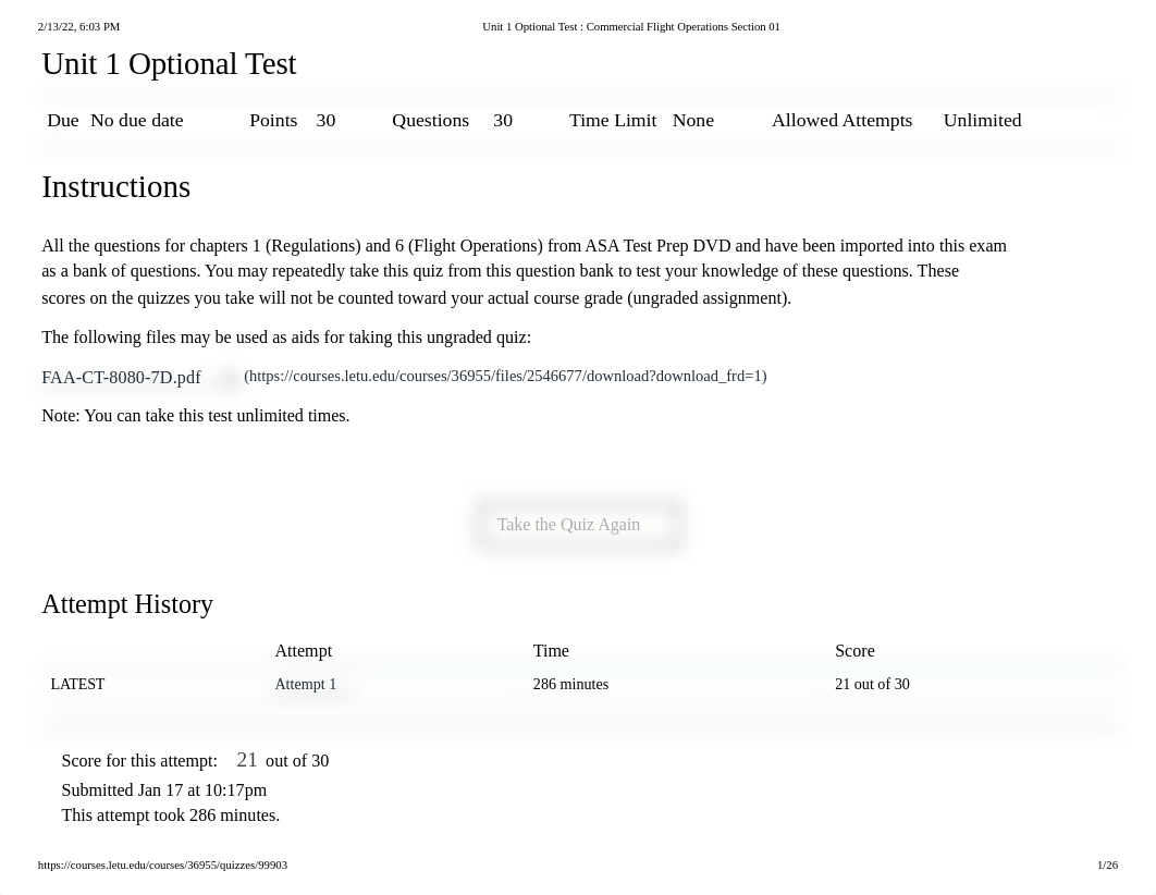 Unit 1 Optional Test _ Commercial Flight Operations Section 01.pdf_dse5mpzxjx1_page1